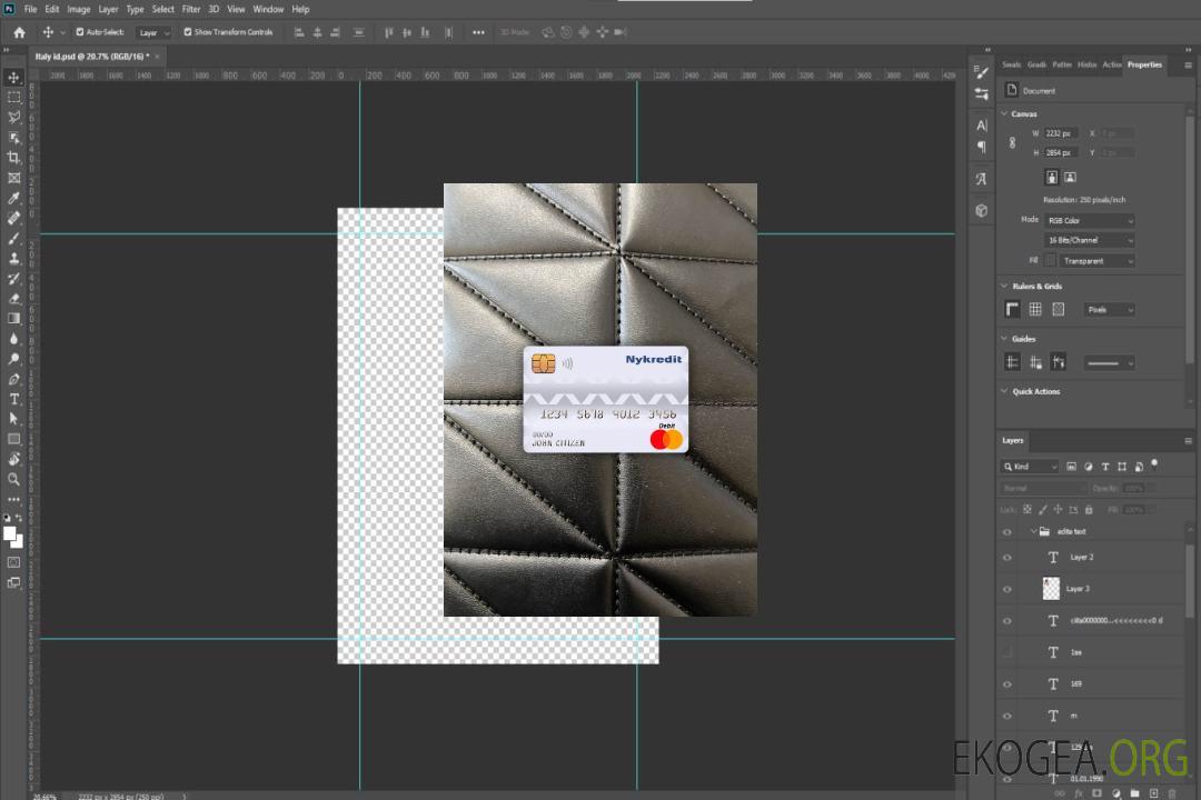 Danemark Nykredit bank master carte de débit photolook , template Danemark Nykredit bank master carte de débit photolook , template